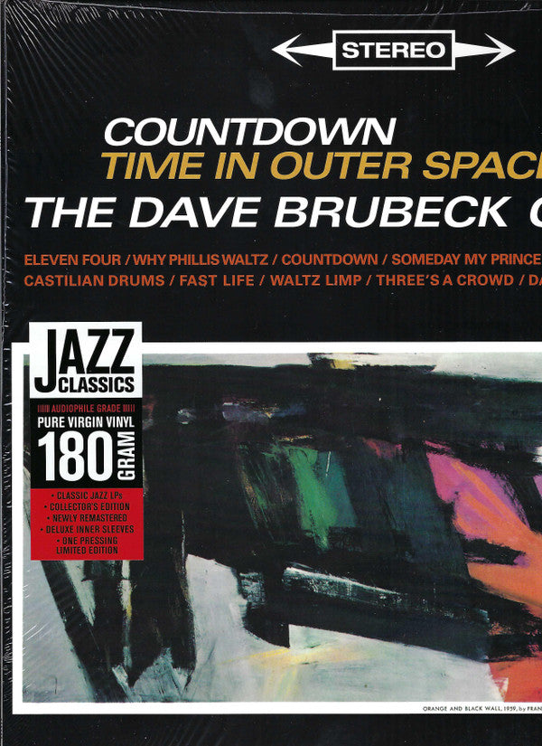The Dave Brubeck Quartet : Countdown Time In Outer Space (LP, Album, Ltd, RM, 180)