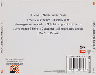 Mina (3) : Del Mio Meglio N. 4 (CD, Comp, RE, RM)