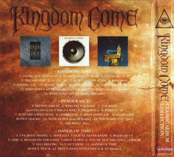 Kingdom Come (2) : Classic Album Collection (CD, Album, RE, RM + CD, Album, RE, RM + CD, Album,)