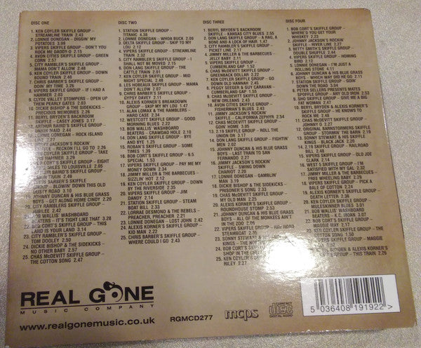 Various : Skiffle Vol. 1 (4xCD, Comp, Dlx, RM)