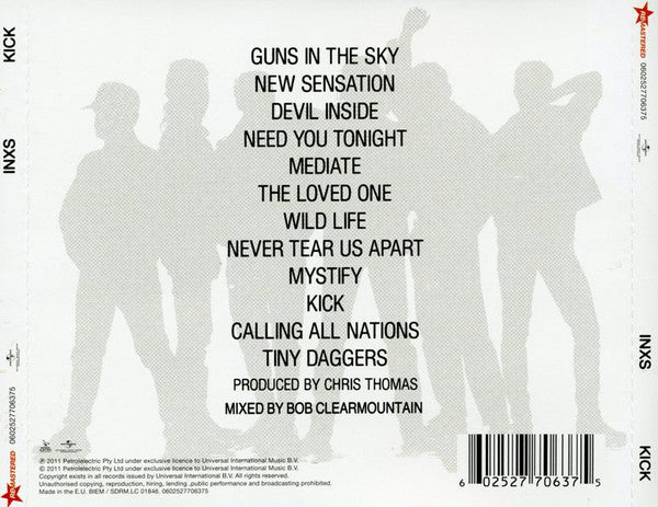 INXS : Kick (CD, Album, RE, RM, RP)