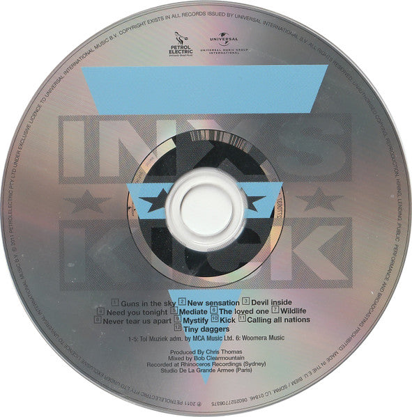 INXS : Kick (CD, Album, RE, RM, RP)