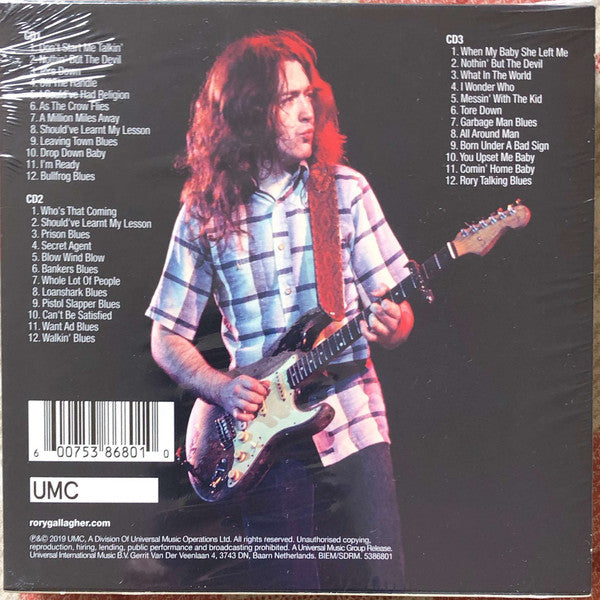 Rory Gallagher : Blues (3xCD, Album, Dlx, Dig)