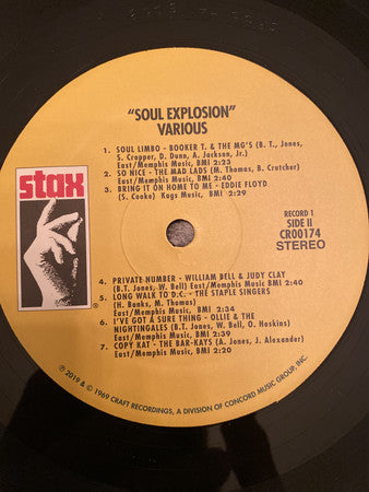 Various : Soul Explosion (2xLP, Album, Comp, RE, RM)