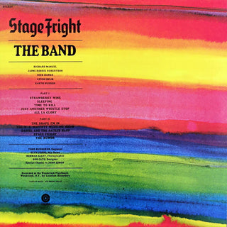 The Band : Stage Fright (LP, Album, RE, 180)