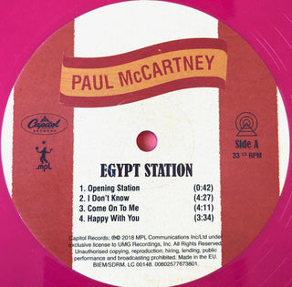 Paul McCartney : Egypt Station (Explorer's Edition) (2xLP, Mag + LP, Pur + Ltd)