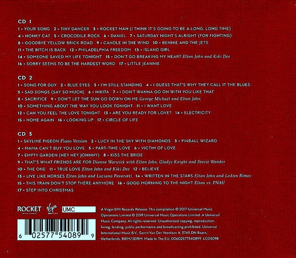 Elton John : Diamonds (3xCD, Comp, RE, RM)