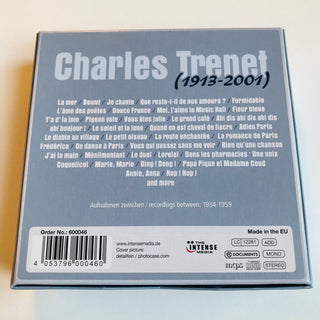 Charles Trenet : La Mer - Chanson Celebration Collection (10xCD, Comp)