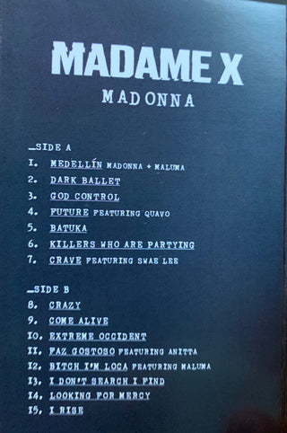 Madonna : Madame X (Cass, Album)