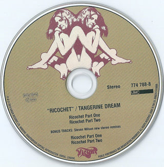 Tangerine Dream : Ricochet (CD, Album, RE, RM)