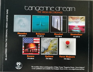 Tangerine Dream : Ricochet (CD, Album, RE, RM)