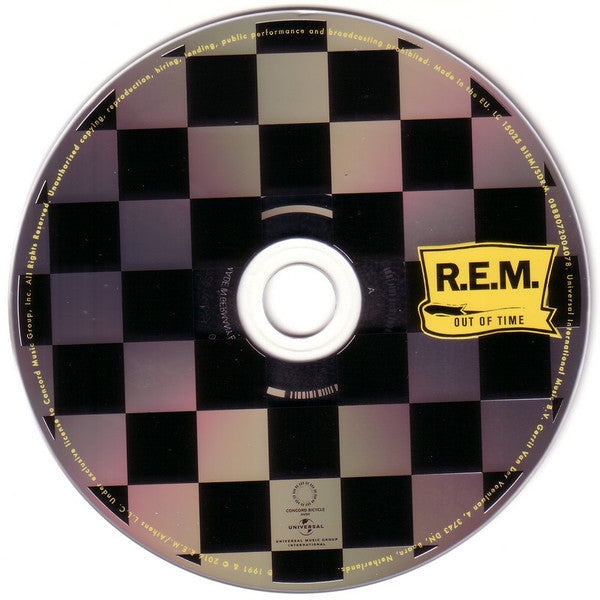 R.E.M. : Out Of Time (CD, Album, RE)