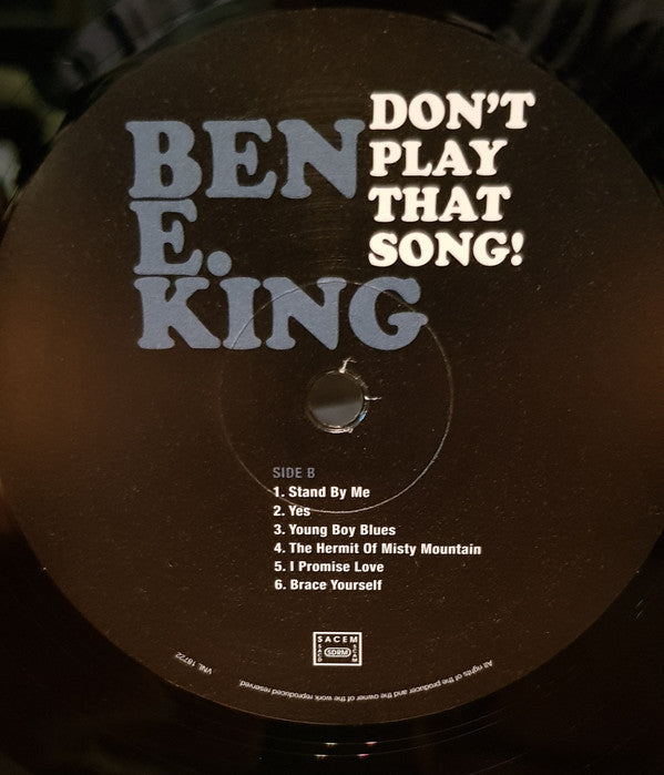 Ben E. King : Don't Play That Song! (LP, Album, RE, 180)
