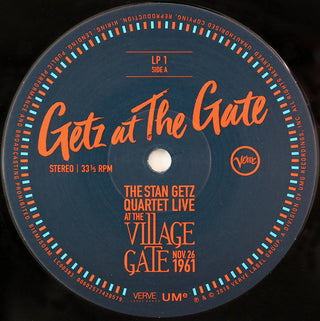 Stan Getz Quartet : Getz At The Gate (Live At The Village Gate, Nov. 26, 1961) (3xLP, Gat)