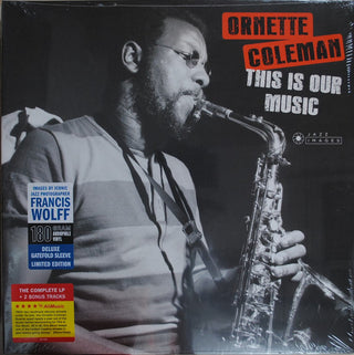 The Ornette Coleman Quartet : This Is Our Music (LP, Album, Dlx, Ltd, RE, 180)