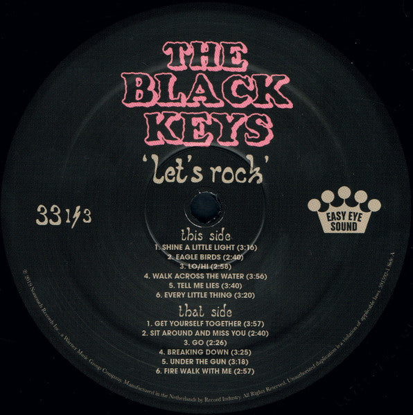 The Black Keys : Let's Rock (LP, Album)