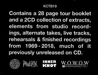 King Crimson : The Elements (2019 Tour Box) (2xCD, Comp)