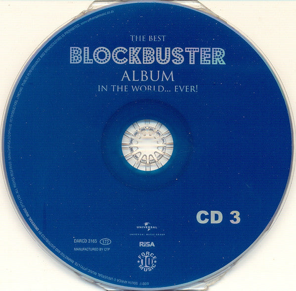 Various : The Best Blockbuster Album In The World... Ever! (3xCD, Comp)