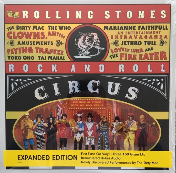 The Rolling Stones : The Rolling Stones Rock And Roll Circus (3xLP, RE, RM, 180 + Box)