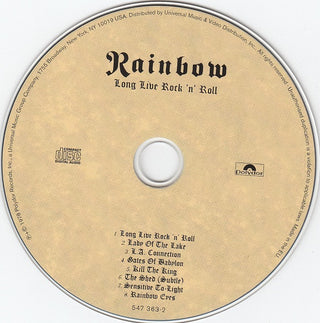 Rainbow : Long Live Rock 'N' Roll (CD, Album, RE, RM)