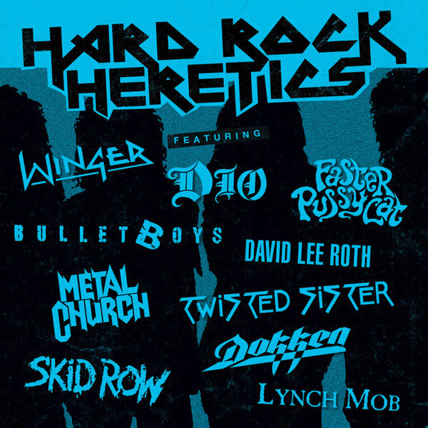 Various : Hard Rock Heretics (LP, Comp, Ltd, red)