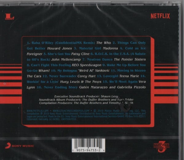 Various : Stranger Things 3: (Music From The Netflix Original Series) (CD, Comp)