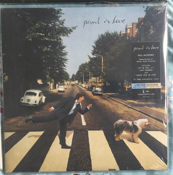 Paul McCartney : Paul Is Live (LP, Blu + LP, Whi + Album, Ltd, RE, RM)