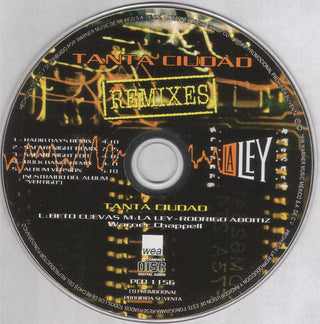 La Ley : Tanta Ciudad (Remixes) (CD, Maxi)