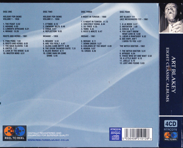 Art Blakey : Eight Classic Albums (4xCD, Comp, RE, RM, Dig)