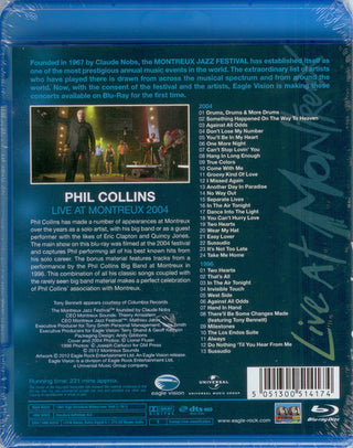 Phil Collins : Live At Montreux 2004 (Blu-ray, Multichannel)
