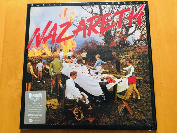 Nazareth (2) : Malice In Wonderland (LP, Album, RE, RM, Red)