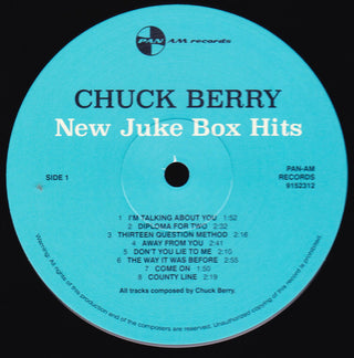 Chuck Berry : New Juke Box Hits (LP, Album, RE)
