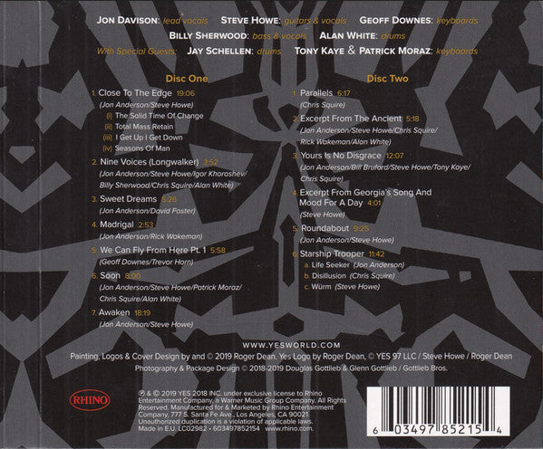 Yes : 50 Live (2xCD, Album, Dig)