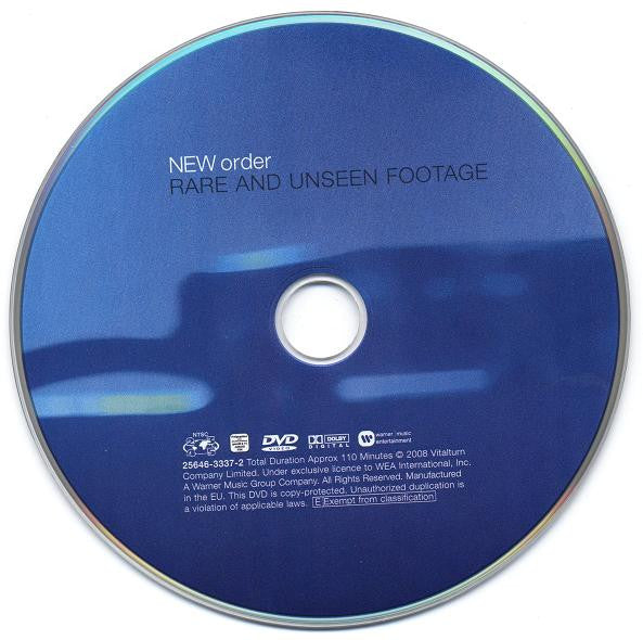 New Order : Live In Glasgow (2xDVD-V, Copy Prot., Multichannel, NTSC)