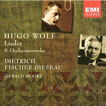 Hugo Wolf - Dietrich Fischer-Dieskau, Gerald Moore : Lieder & Orchesterwerke (7xCD, Comp + Box, Comp)