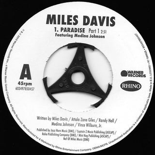 Miles Davis : Paradise (7", Single)