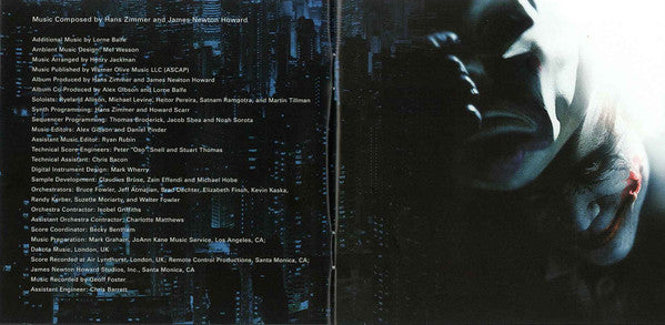 Hans Zimmer And James Newton Howard : The Dark Knight (Original Motion Picture Soundtrack) (CD, Album)