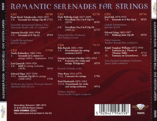 Antonín Dvořák · Sir Edward Elgar · Leoš Janáček · Vasily Sergeyevich Kalinnikov · Pyotr Ilyich Tchaikovsky : Romantic Serenades For Strings (5xCD, Comp)