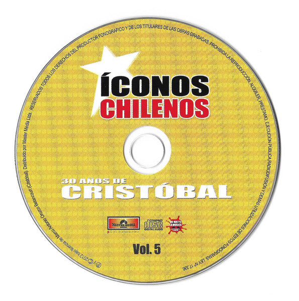 Cristobal (7) : Íconos Chilenos (Vol. 5) (CD, Comp)
