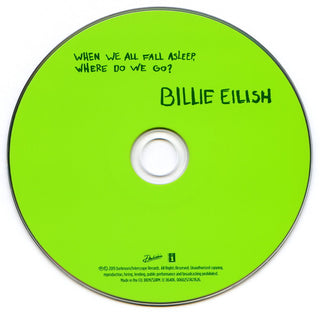 Billie Eilish : When We All Fall Asleep, Where Do We Go? (CD, Album)