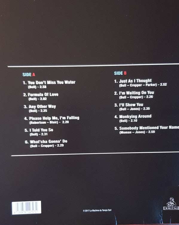 William Bell : You Don't Miss Your Water (LP, Comp, 180)