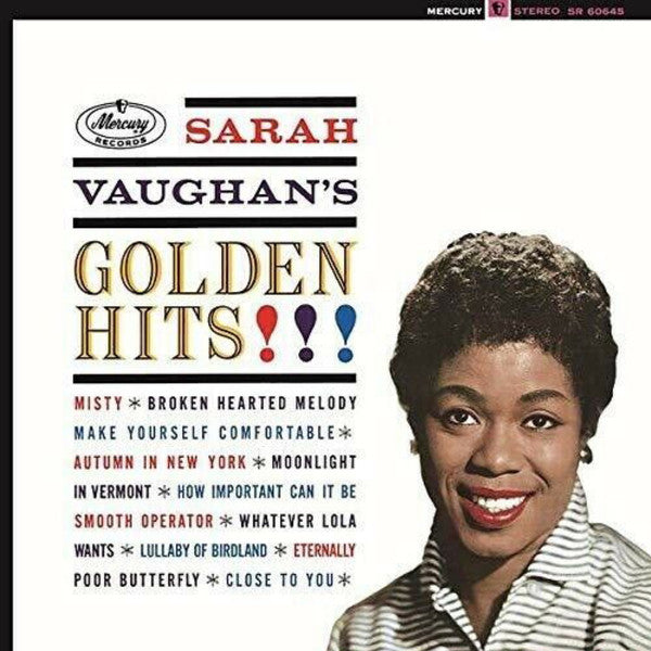 Sarah Vaughan : Sarah Vaughan's Golden Hits (LP, Comp, RE)