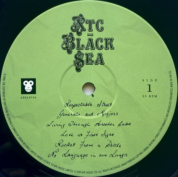 XTC : Black Sea (LP, Album, RE, RM, 200)