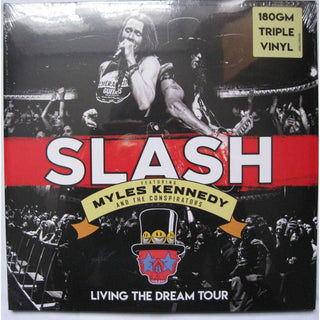 Slash (3) Featuring Myles Kennedy And The Conspirators : Living The Dream Tour (3xLP, Album, 180)