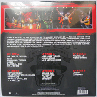 Slash (3) Featuring Myles Kennedy And The Conspirators : Living The Dream Tour (3xLP, Album, 180)