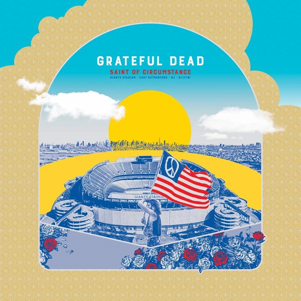 The Grateful Dead : Saint Of Circumstance (Giants Stadium · East Rutherford · NJ · 6/17/91) (4xLP + LP, S/Sided, Etch + Box, Album, Ltd, 180)
