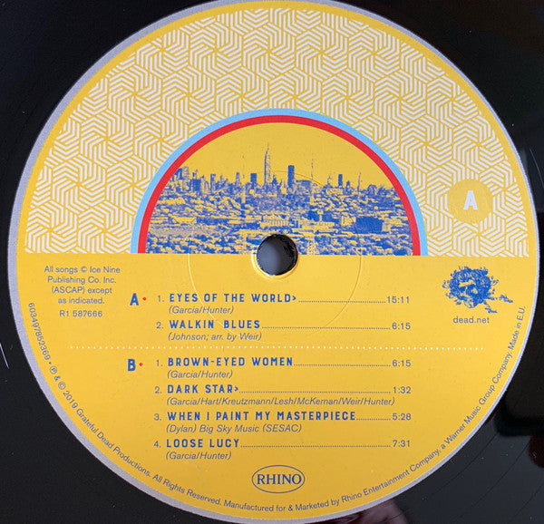 The Grateful Dead : Saint Of Circumstance (Giants Stadium · East Rutherford · NJ · 6/17/91) (4xLP + LP, S/Sided, Etch + Box, Album, Ltd, 180)