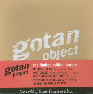 Gotan Project : Gotan Object (2xCD, Album + 7", EP + DVD-V, NTSC + Box, Comp, Lt)