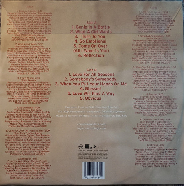 Christina Aguilera : Christina Aguilera (LP, Album, Ltd, Pic, RE, RM)