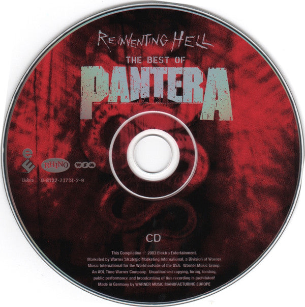 Pantera : Reinventing Hell (The Best Of) (CD, Comp, RM)